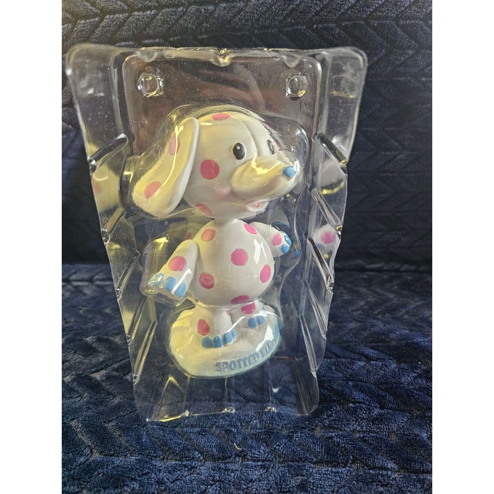 Spotted Elephant Bobblehead -โ Blue and White - Rudolph Collection ๐๐ค - Picture 9 of 10